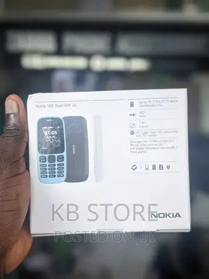 New Nokia 105 Black