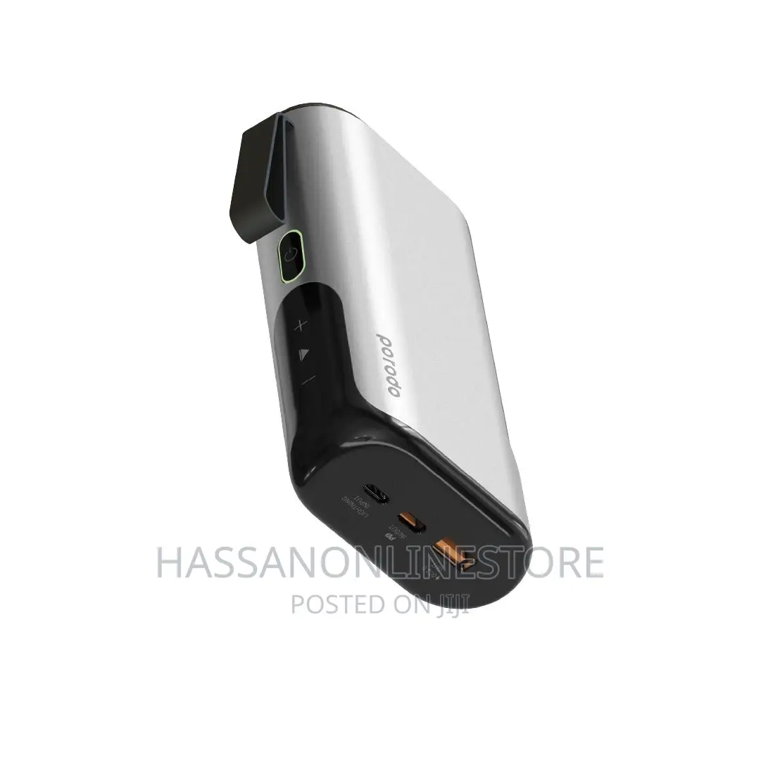 Porodo 3-in-1 10000mah Power Bank Speaker