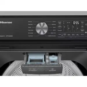 New Hisense 18kg Top Loader With Wifi Titanium Silver | WT5T