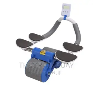 Rollers Kata Tumbo Double Support With Timer Blue