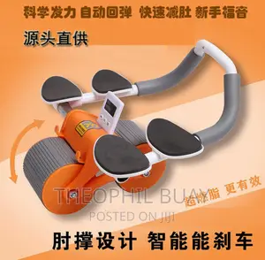 Rollers Kata Tumbo Double Support With Timer Orange