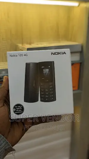 New Nokia 105 Black