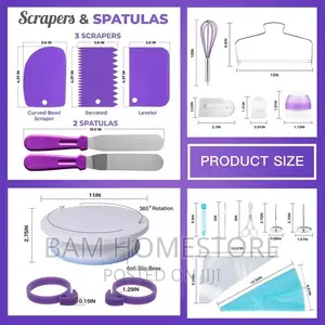 Cake Decoration Set