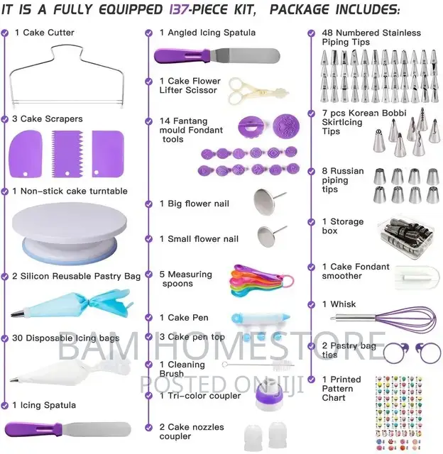 Cake Decoration Set