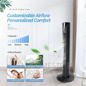 36 Inches Tower Fans