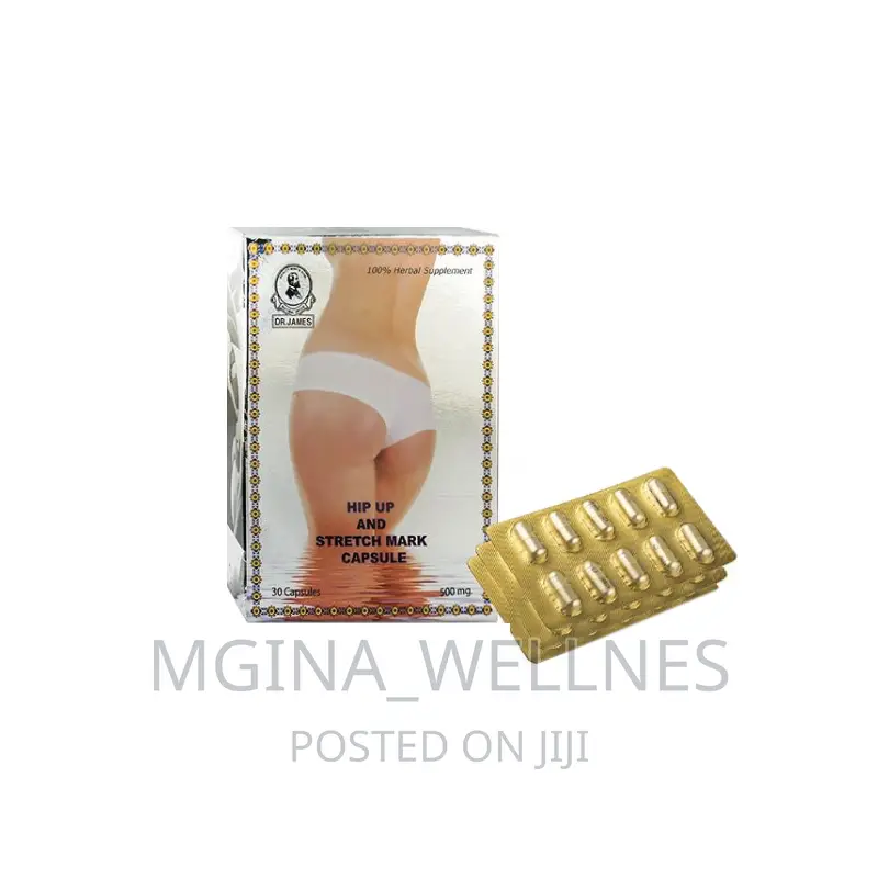 Dr James Hip-Up and Stretch Mark Capsule (Tengeneza Shepu)