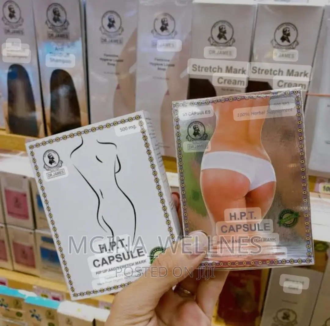 Dr James Hip-Up and Stretch Mark Capsule (Tengeneza Shepu)