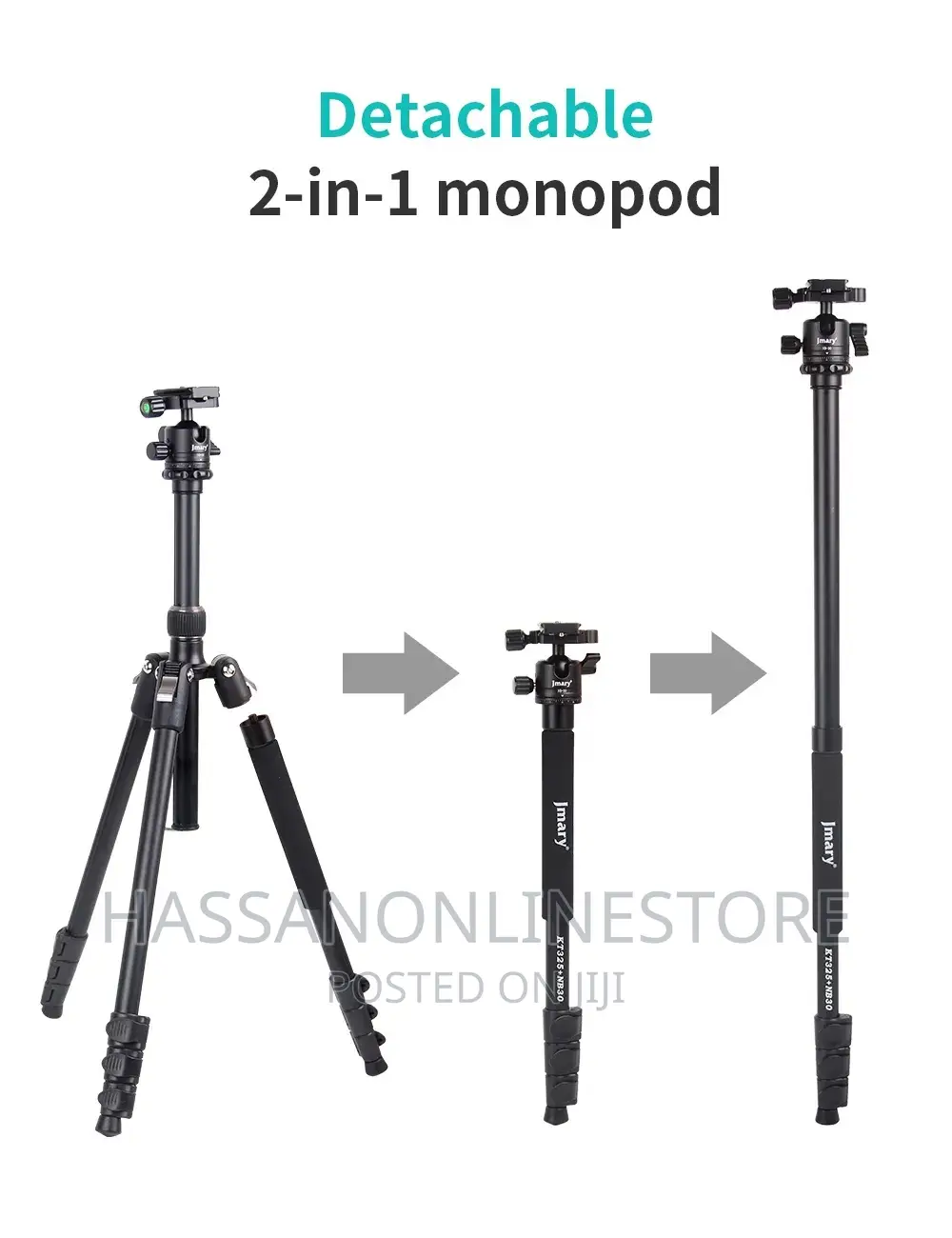 Jmary Professional Tripod KT325-NB30