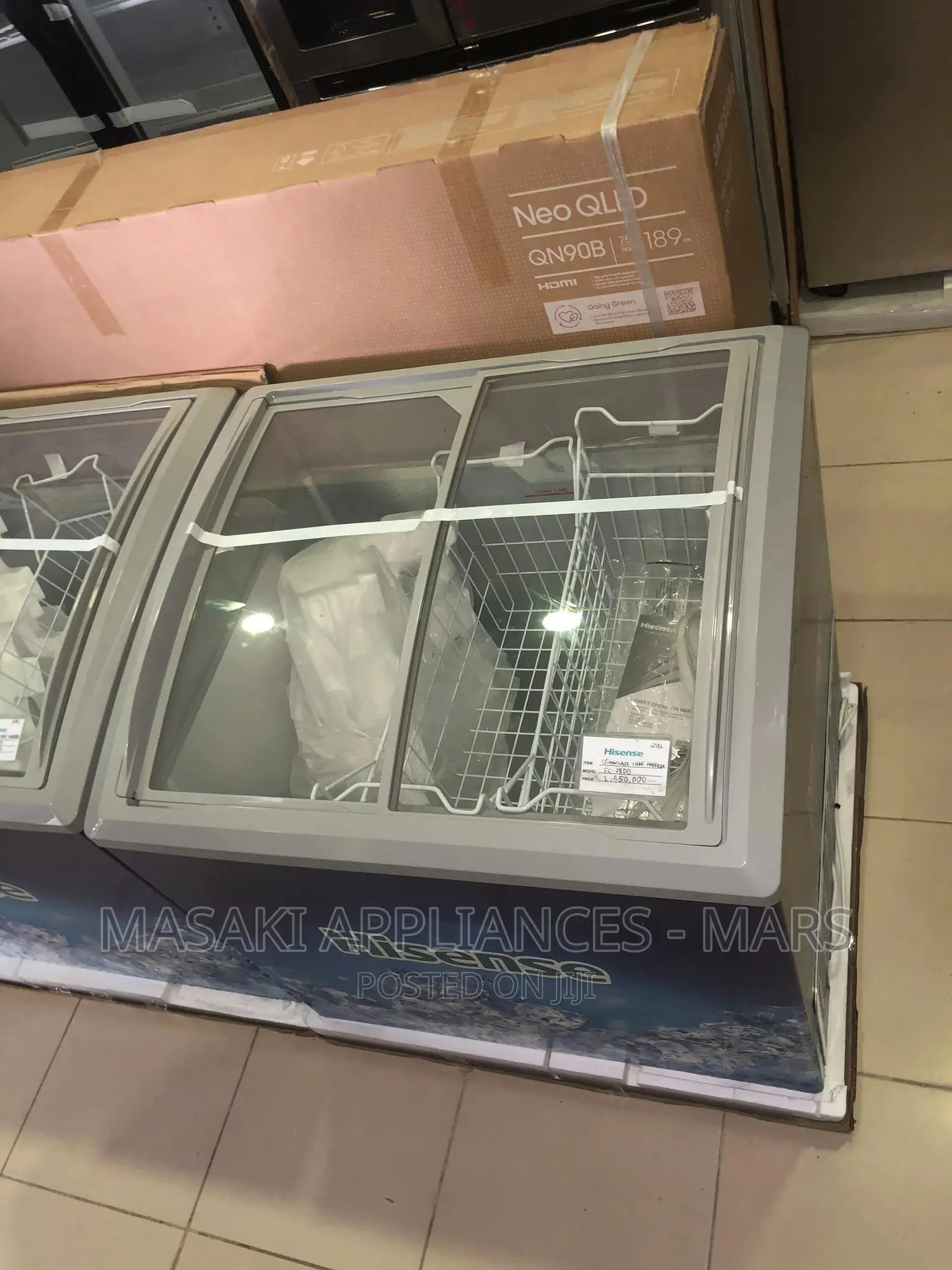 NEW Hisense 213 Liter Showcase Chest Freezer FC28 COMMERCIAL