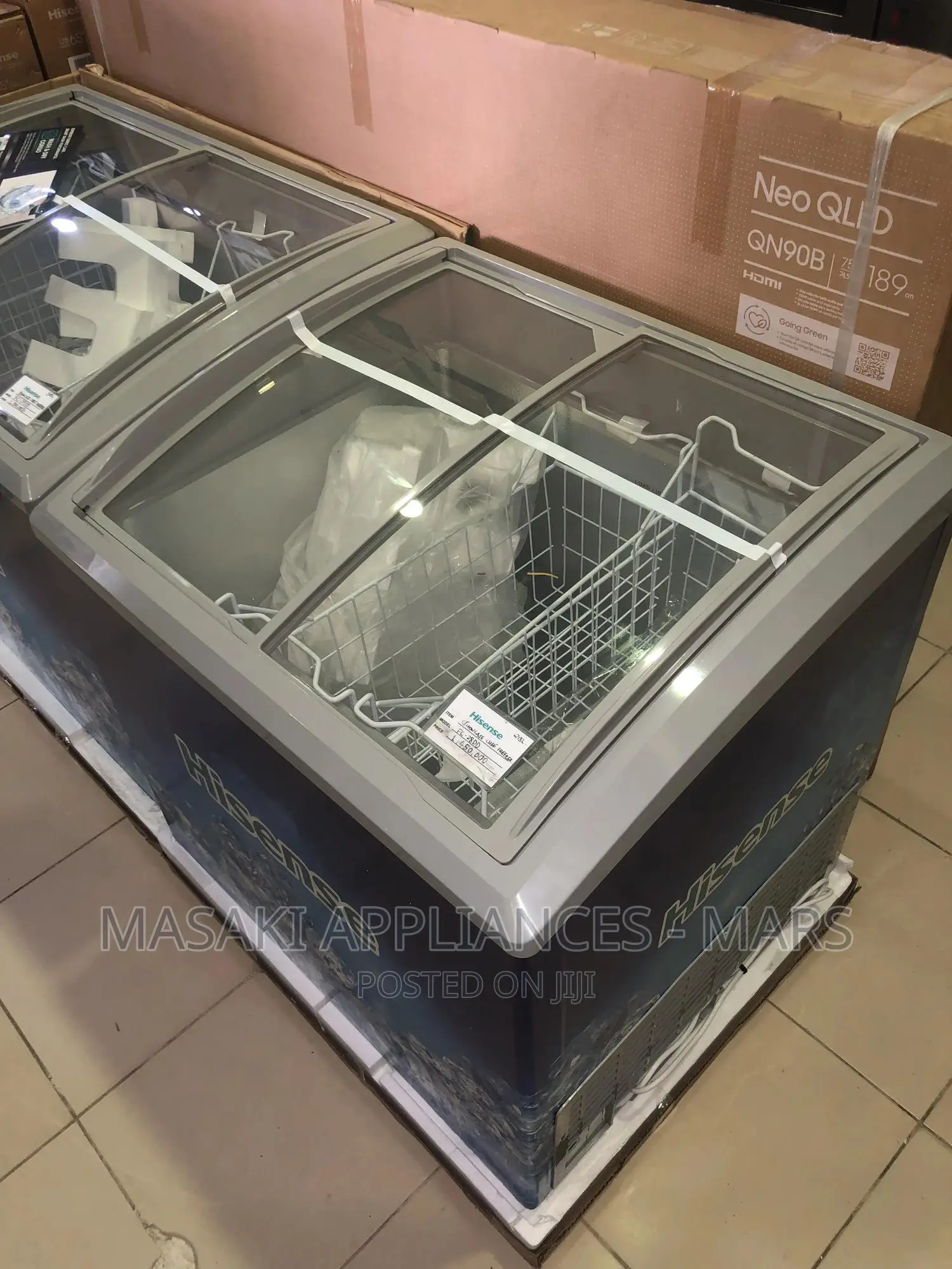 NEW Hisense 213 Liter Showcase Chest Freezer FC28 COMMERCIAL