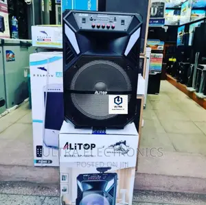 Alitop Rechargeable Speaker Inkaa Na Chaji Muda Mrefu