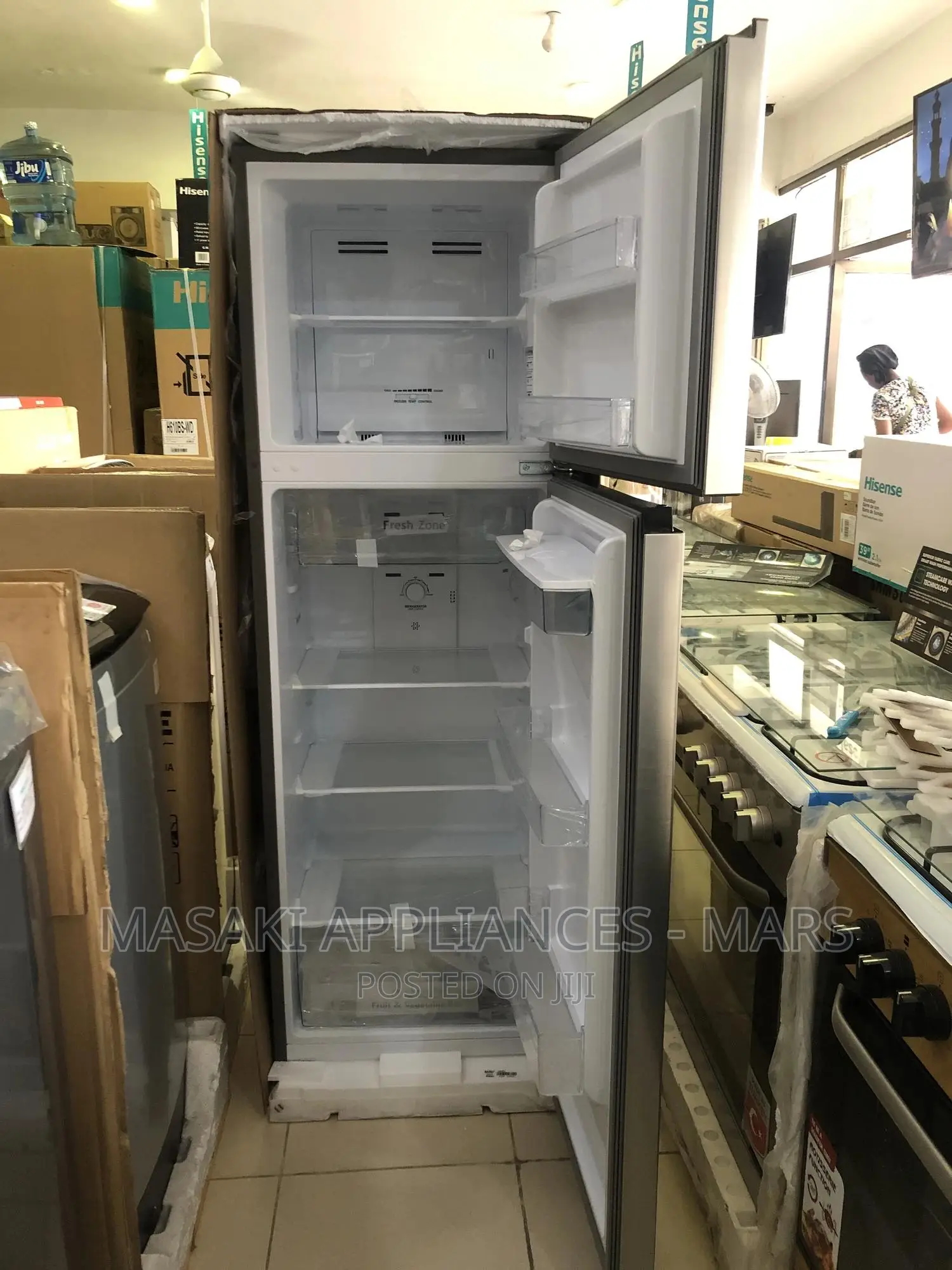 New Hisense 247l Double Door Refrigerator | H321ti-Wd