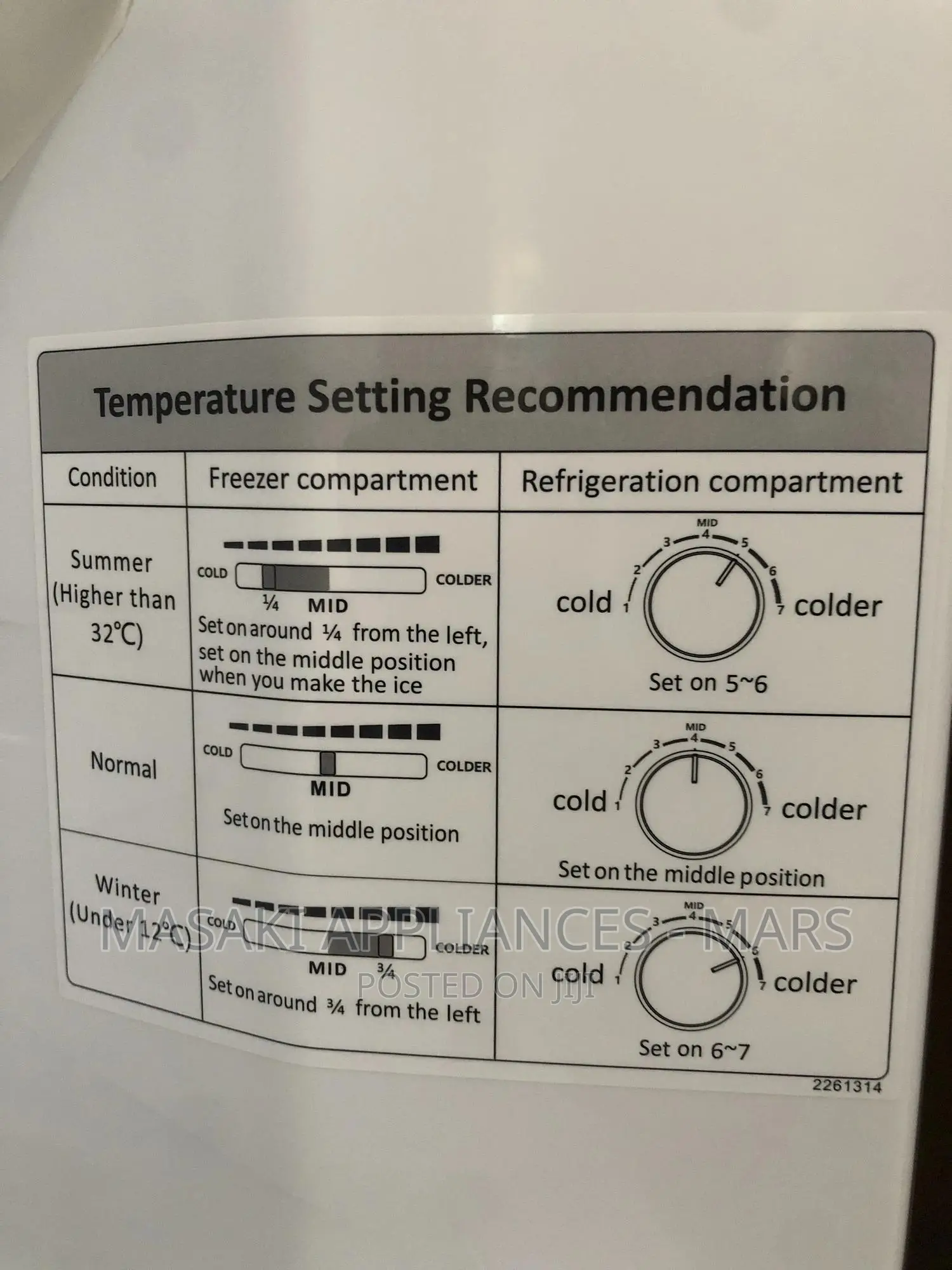 New Hisense 247l Double Door Refrigerator | H321ti-Wd