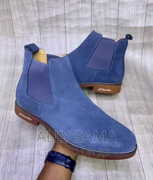 Mens Boots Clarks Material Leather
