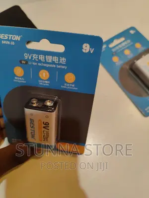 9V Rechargeable Battery