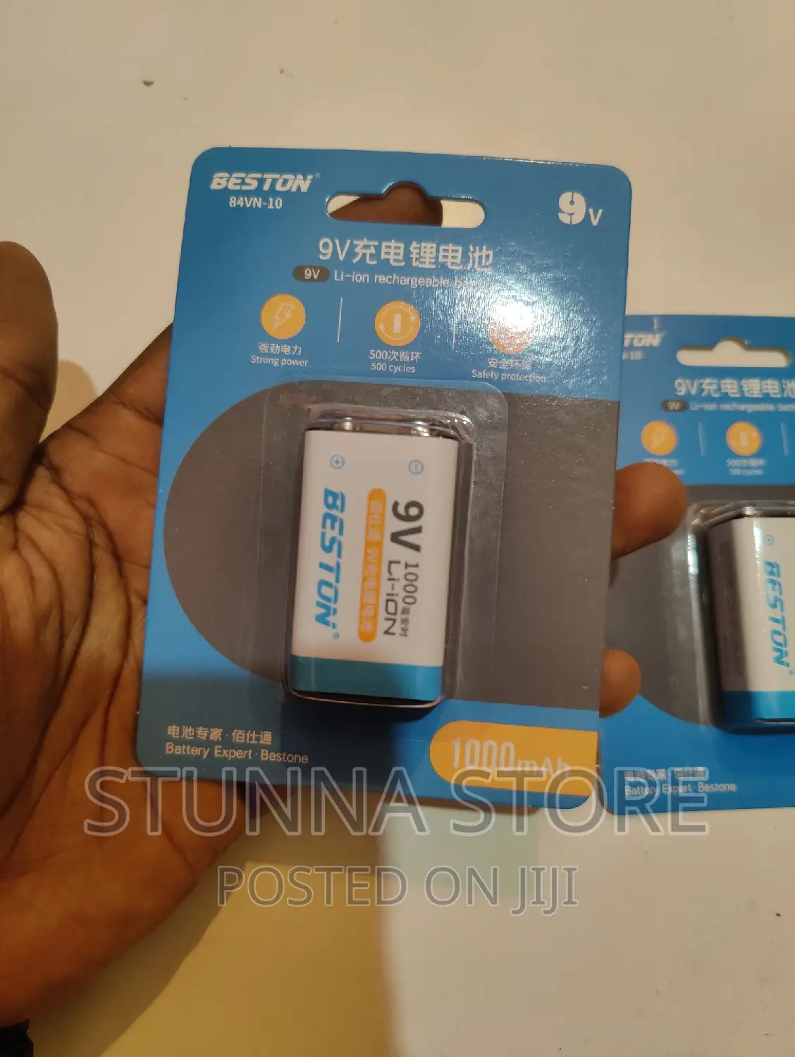9V Rechargeable Battery