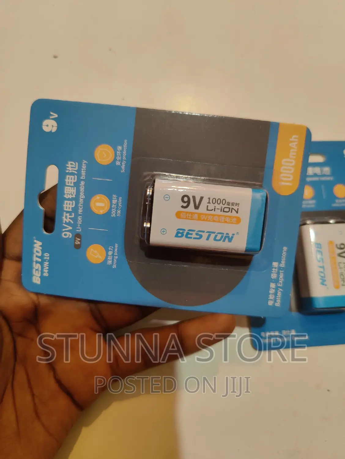 9V Rechargeable Battery