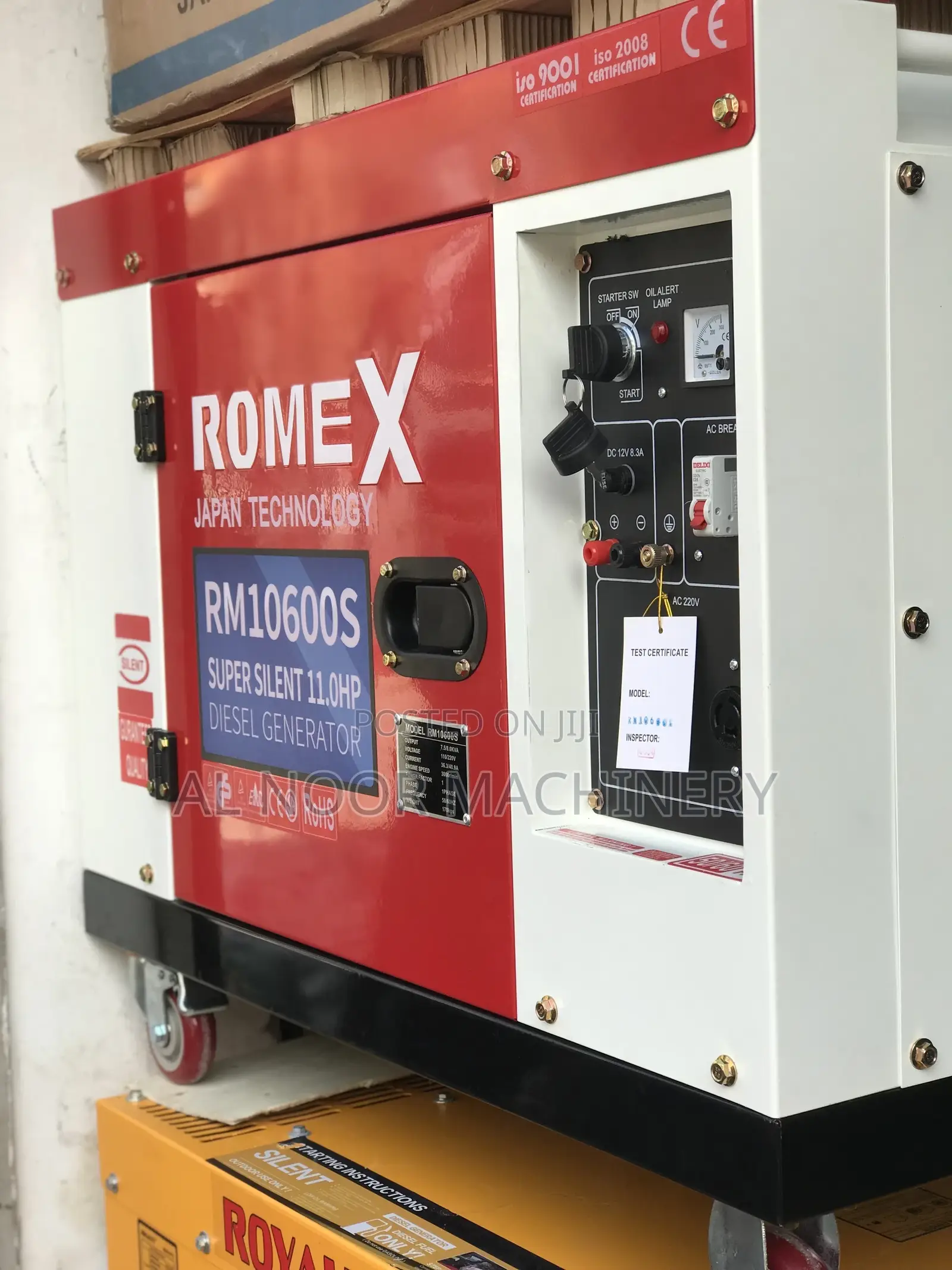Romex Generator Kva 7.5/8