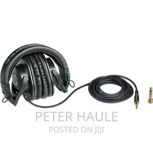 Audio-Technica Ath-M30x Closed-Back Monitor Headphones