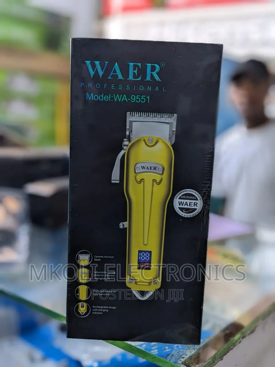 Waer Cutting Machine/ Mashine Ya Kunyolea Ya Kuchaji