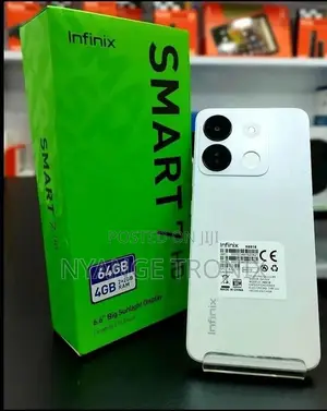 New Infinix Smart 7 HD 64 GB White