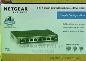 Netgear 8 Port Gigabit Ethernet Switch