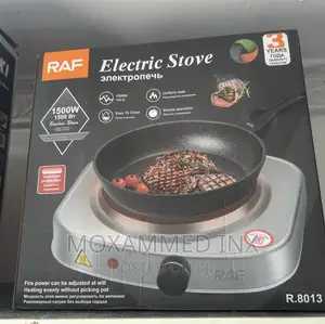 RAF Single Electric Stove 1500W