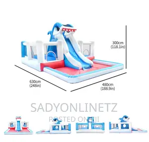 Giant Shark Bounce Castle