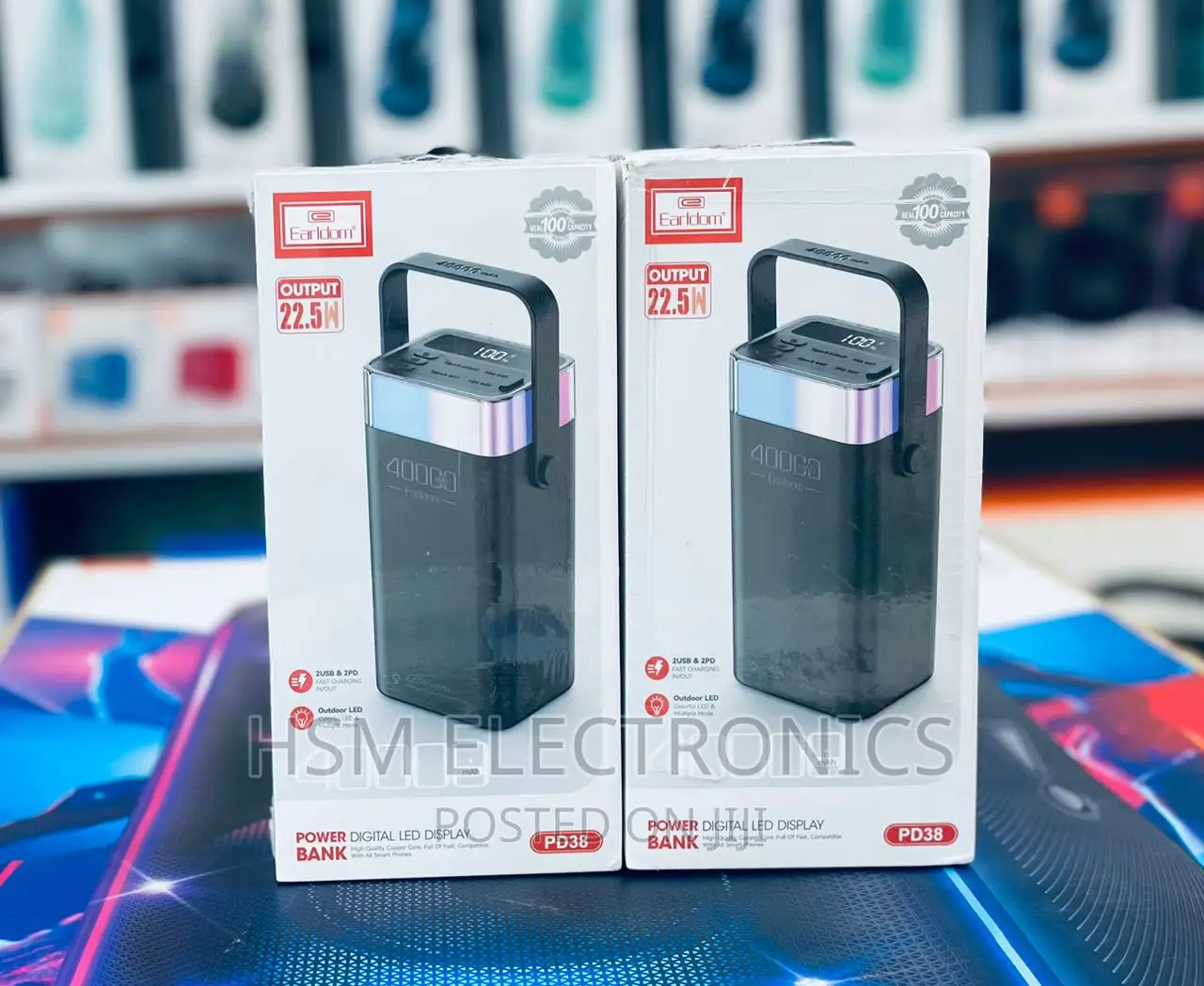 POWER BANK DIGITAL LED Display 50000mah and 40000mah