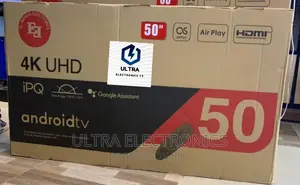 EL.MAHAR UHD Smart Android Tv With Magic Remote. Inchi 50