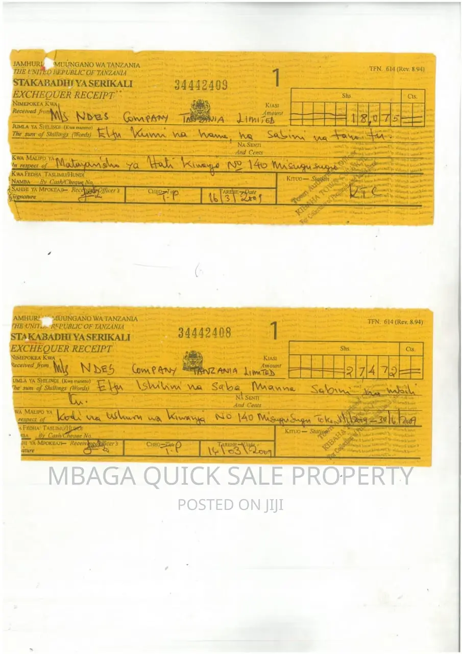Plot for Petrol Station for Sale at Kibaha Misugusugu