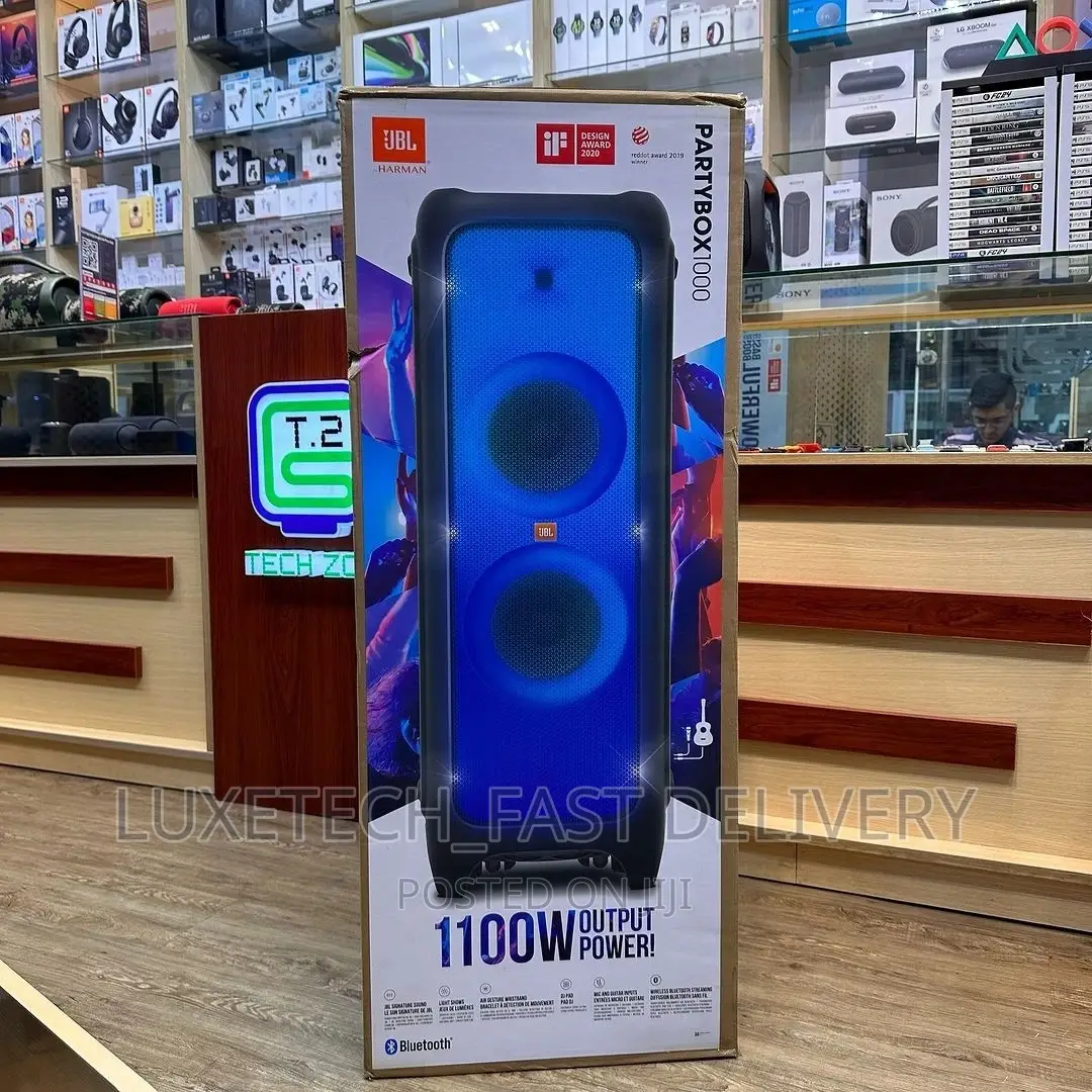 JBL Partybox 1000 (1100W) Powerful Speaker