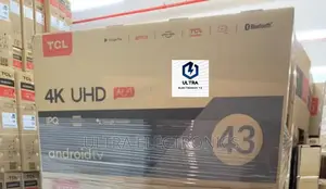 TCL (,UHD and Android Tv). Inchi 43