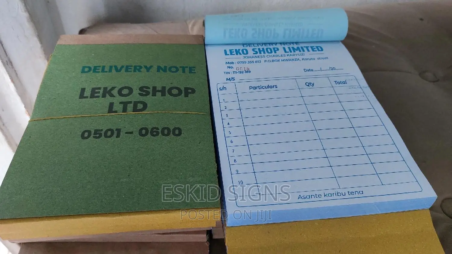 Karibu Tukutengenezee Vitabu Vya Risiti Kwa Bei Nafuu