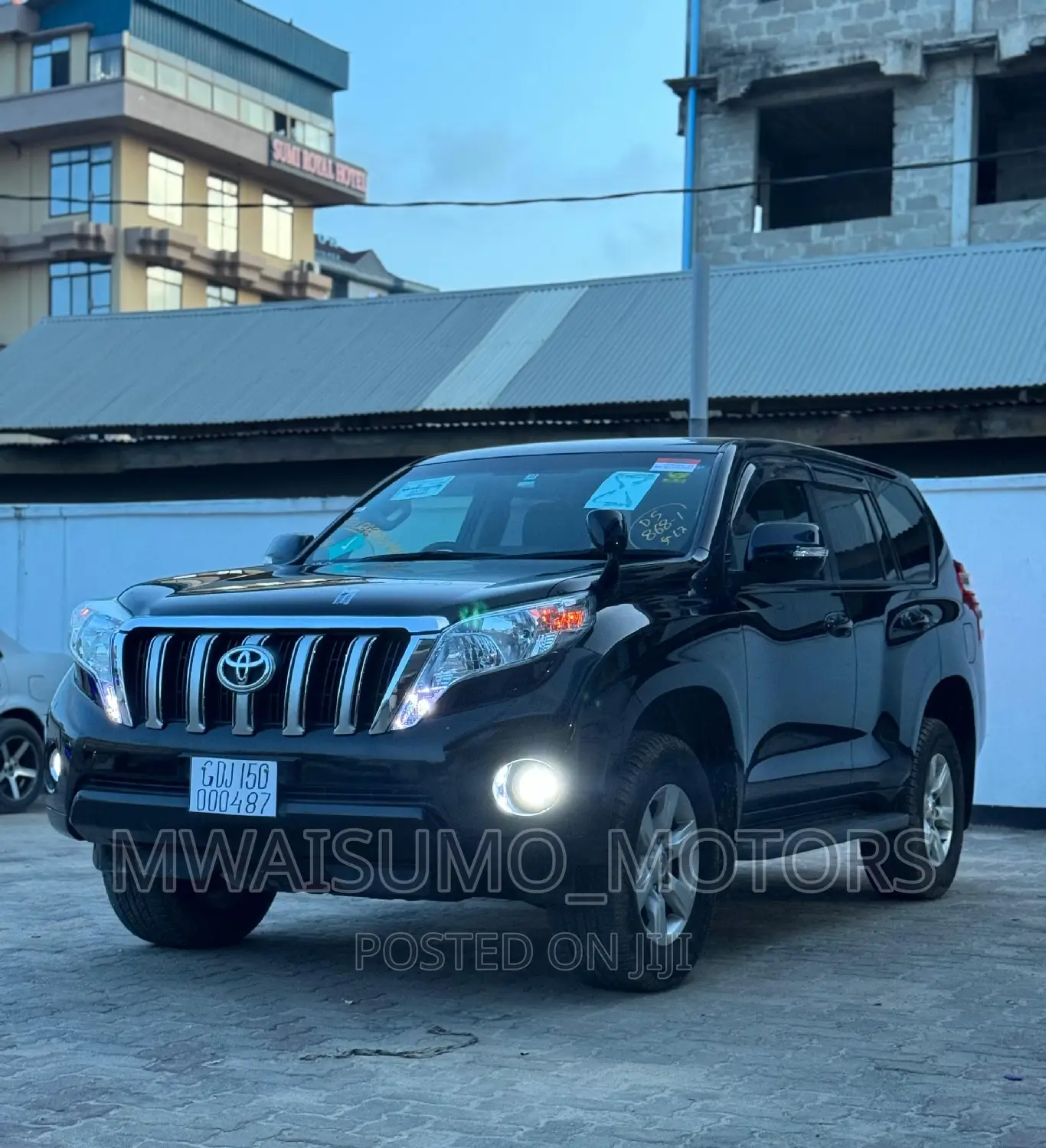 Toyota Land Cruiser Prado 2017 Black