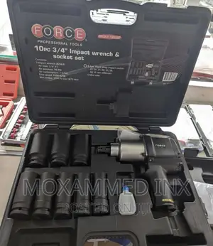 Force Pneumatic Impact Wrench at Socket Set