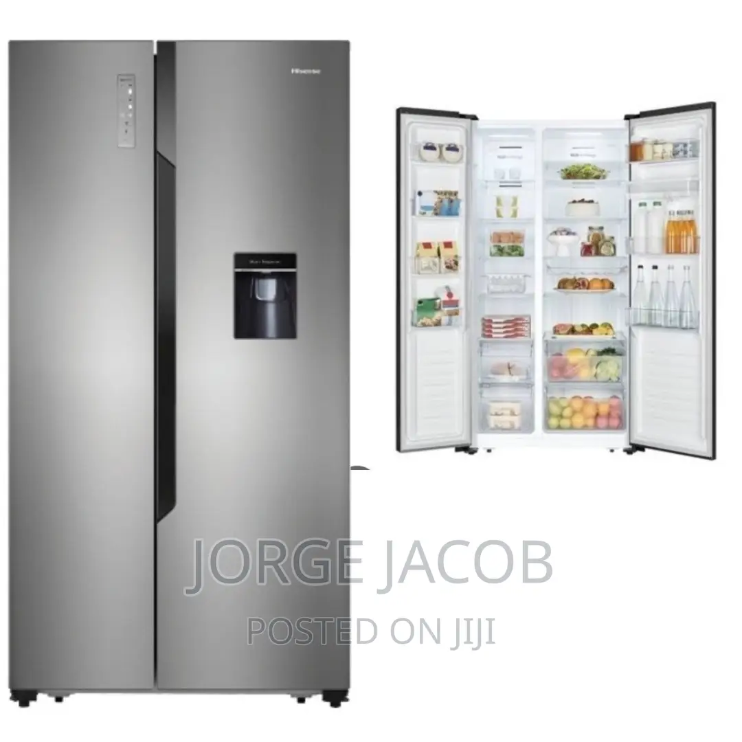 Hisense Dispenser Fridge H670ss-Wd 512L Refrigerator