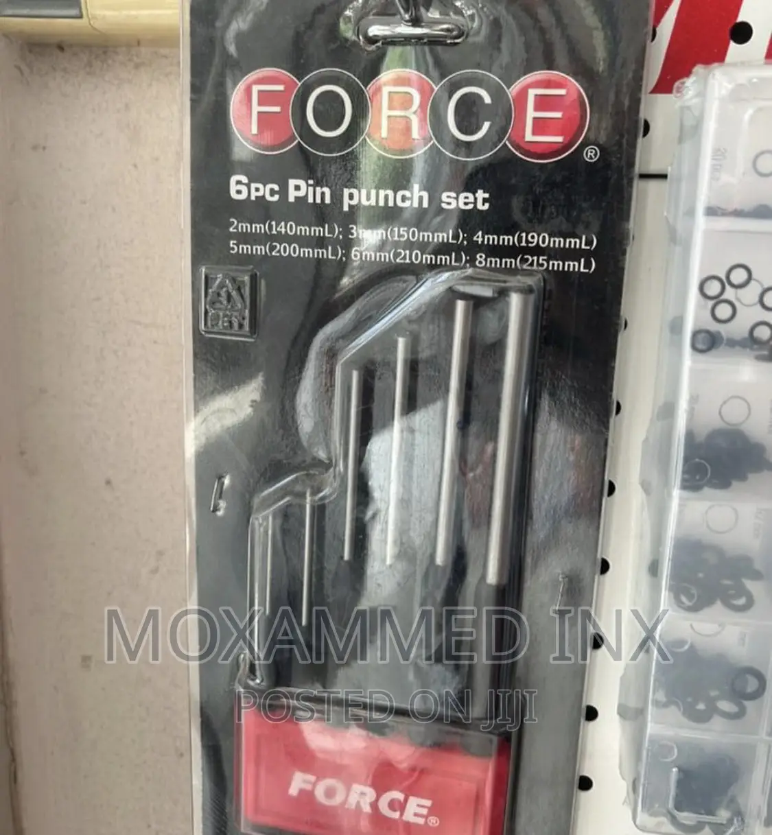 Force 6pcs Pin Punch Set