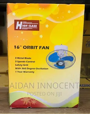 Orbital Celing Fan 16 Inch- High Class