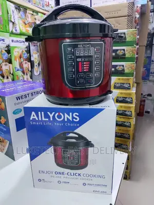Ailyons 6L Deluxe Pressure Cooker Multifunction