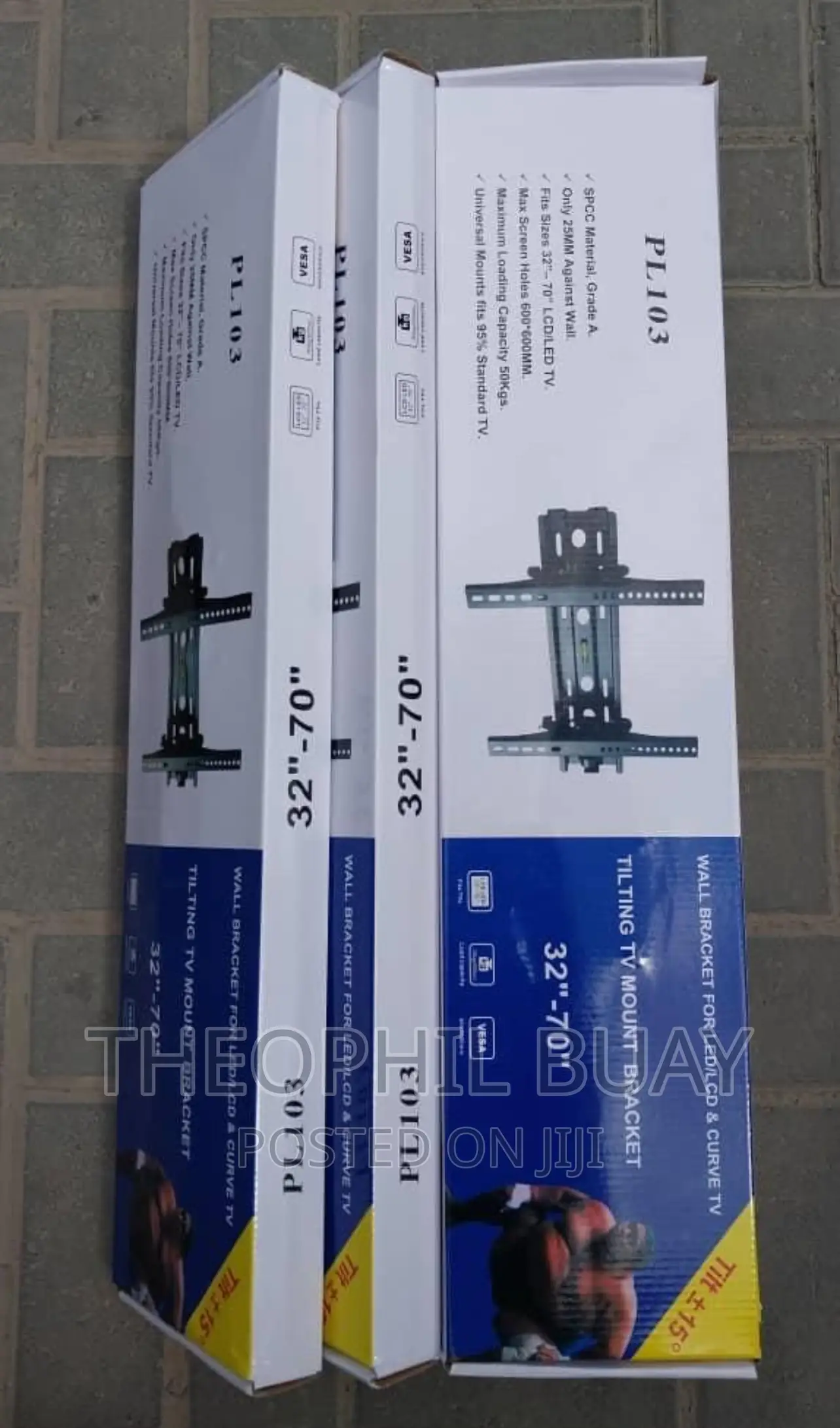 Tv Bracket Kubwa 32-70 Inch Heavy Duty