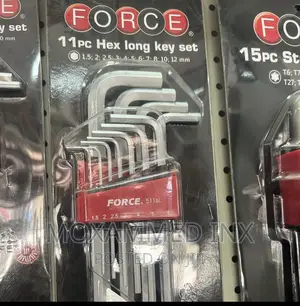 Force 11pcs Hex Longkey Set