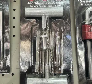Force 4pcs T- Handle Disclosed Tire Repair Set