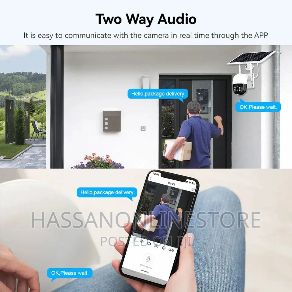 4G IP Solar Smart Camera