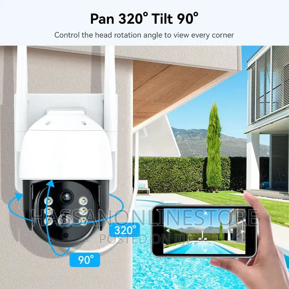 4G IP Solar Smart Camera