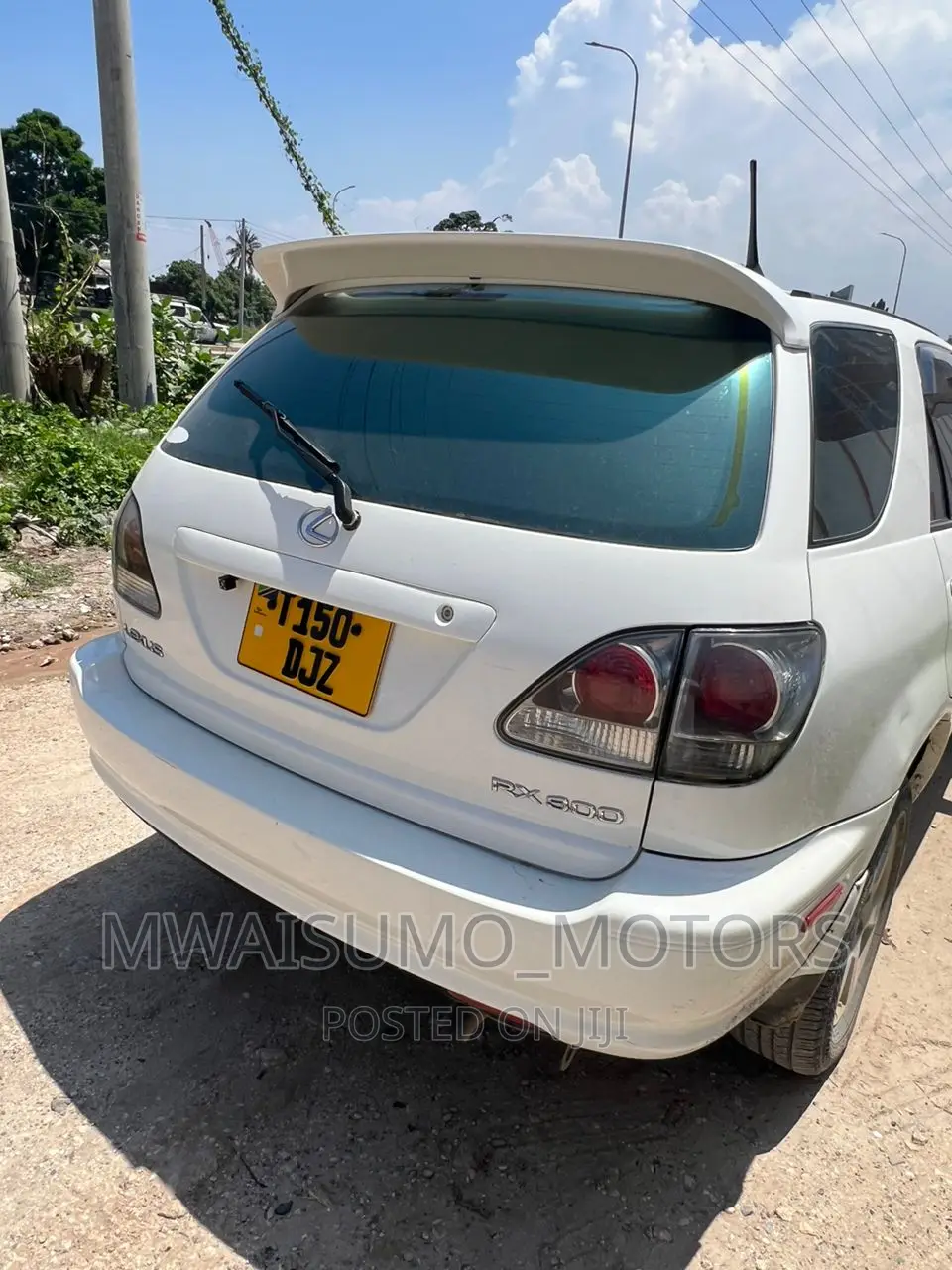 Toyota Harrier 2001 White