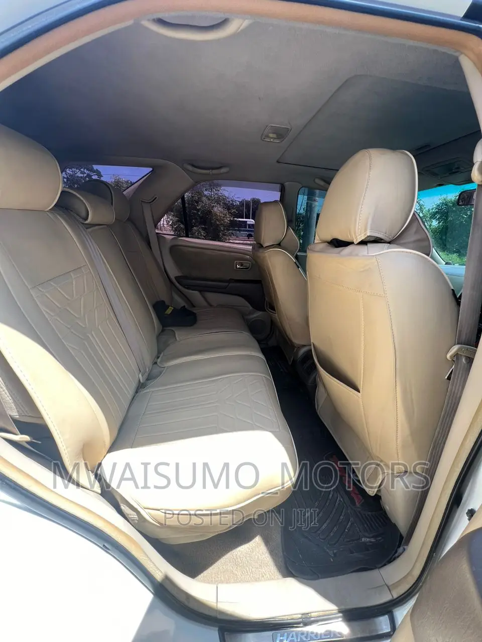 Toyota Harrier 2001 White