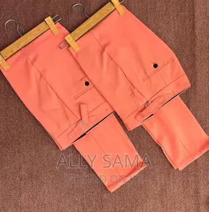 Mens Trousers Good Quality Pink