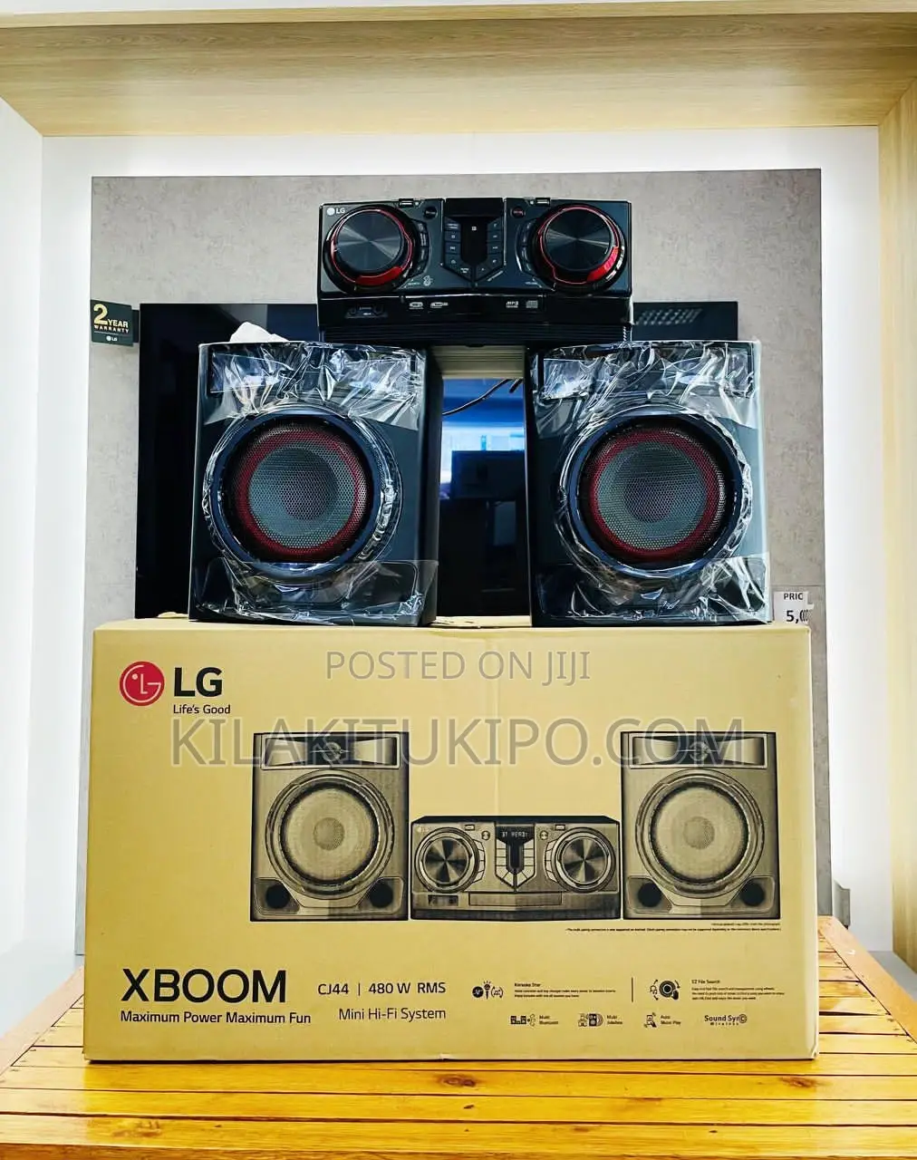 LG X Boom Mini Hi-Fi System 480W