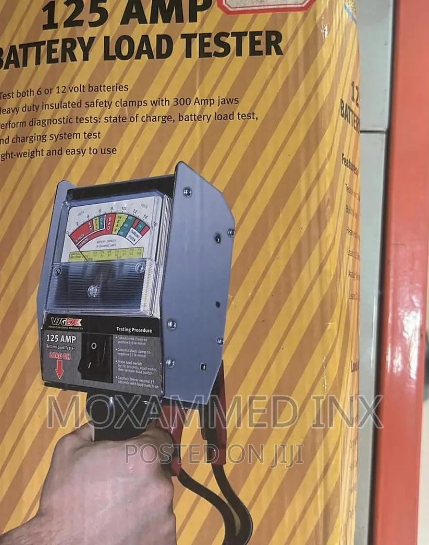 Vigex 125amp Battery Load Tester